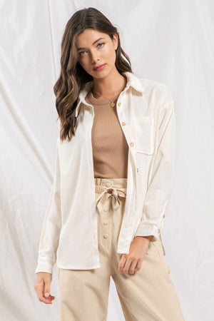 Manda Corduroy Top NEW