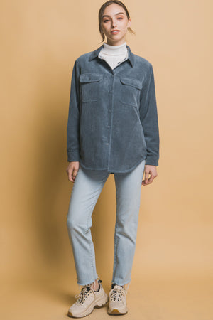 Leah Corduroy Reversible Jacket