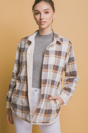 Leah Corduroy Reversible Jacket