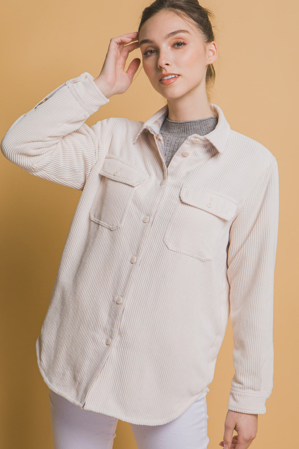 Leah Corduroy Reversible Jacket
