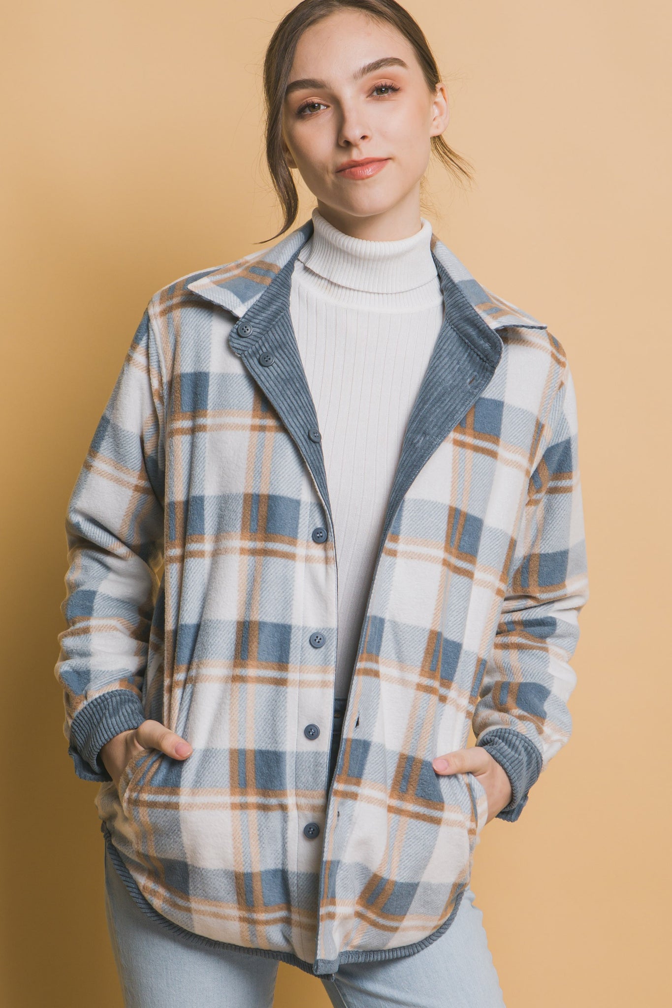 Leah Corduroy Reversible Jacket