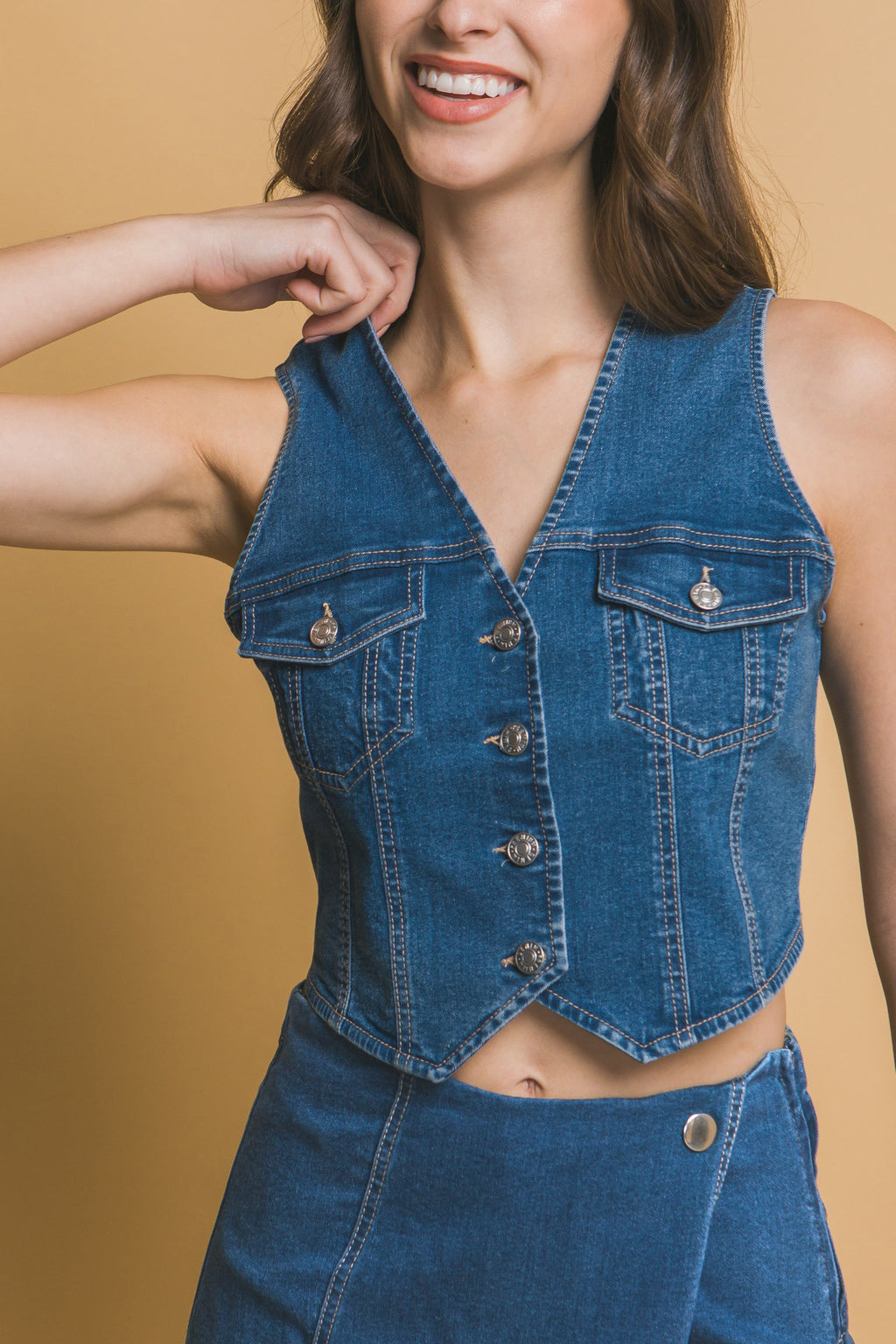 Vivi Denim Vest