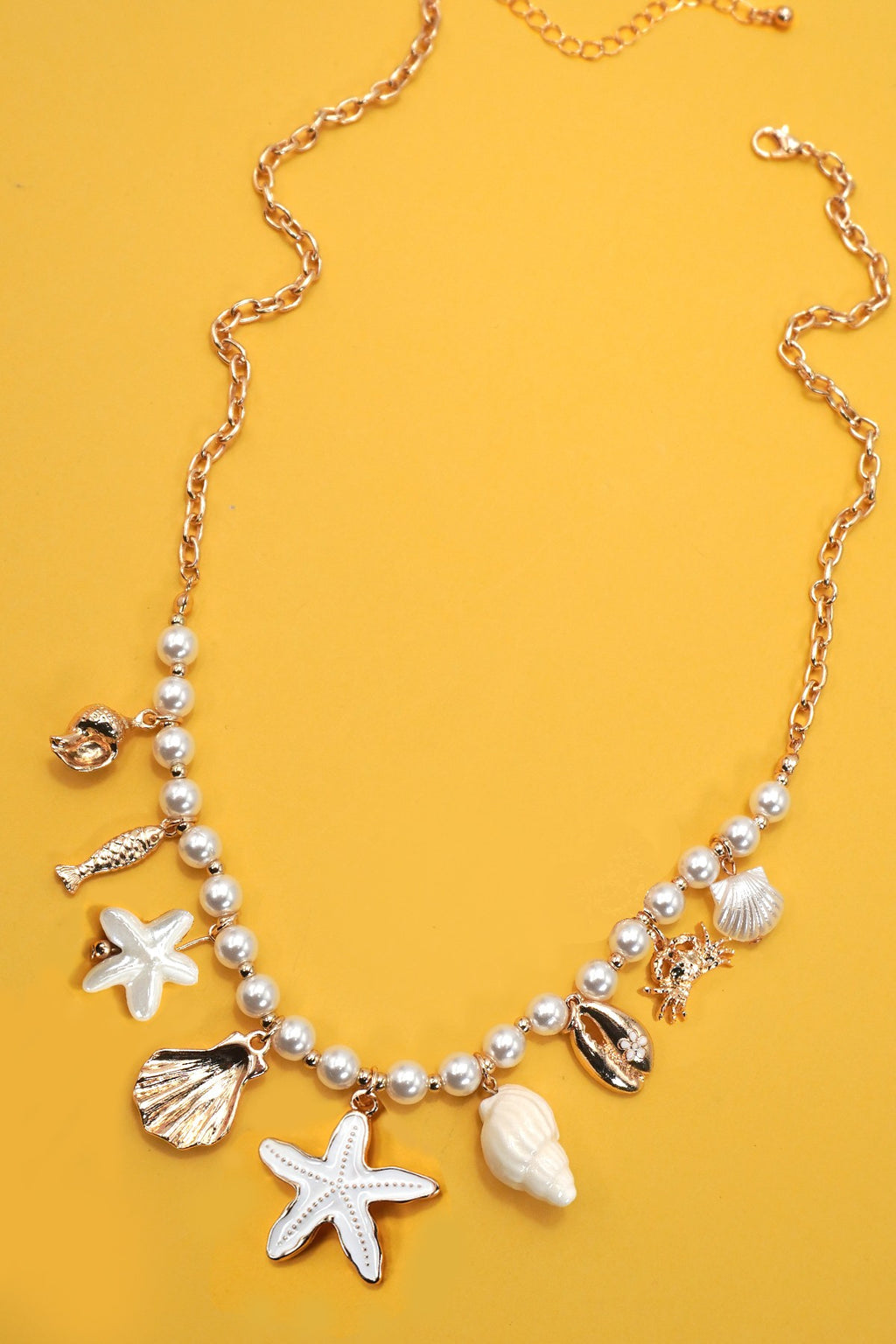 Starfish Charm Necklace