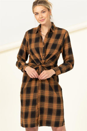 Montana Plaid Dress