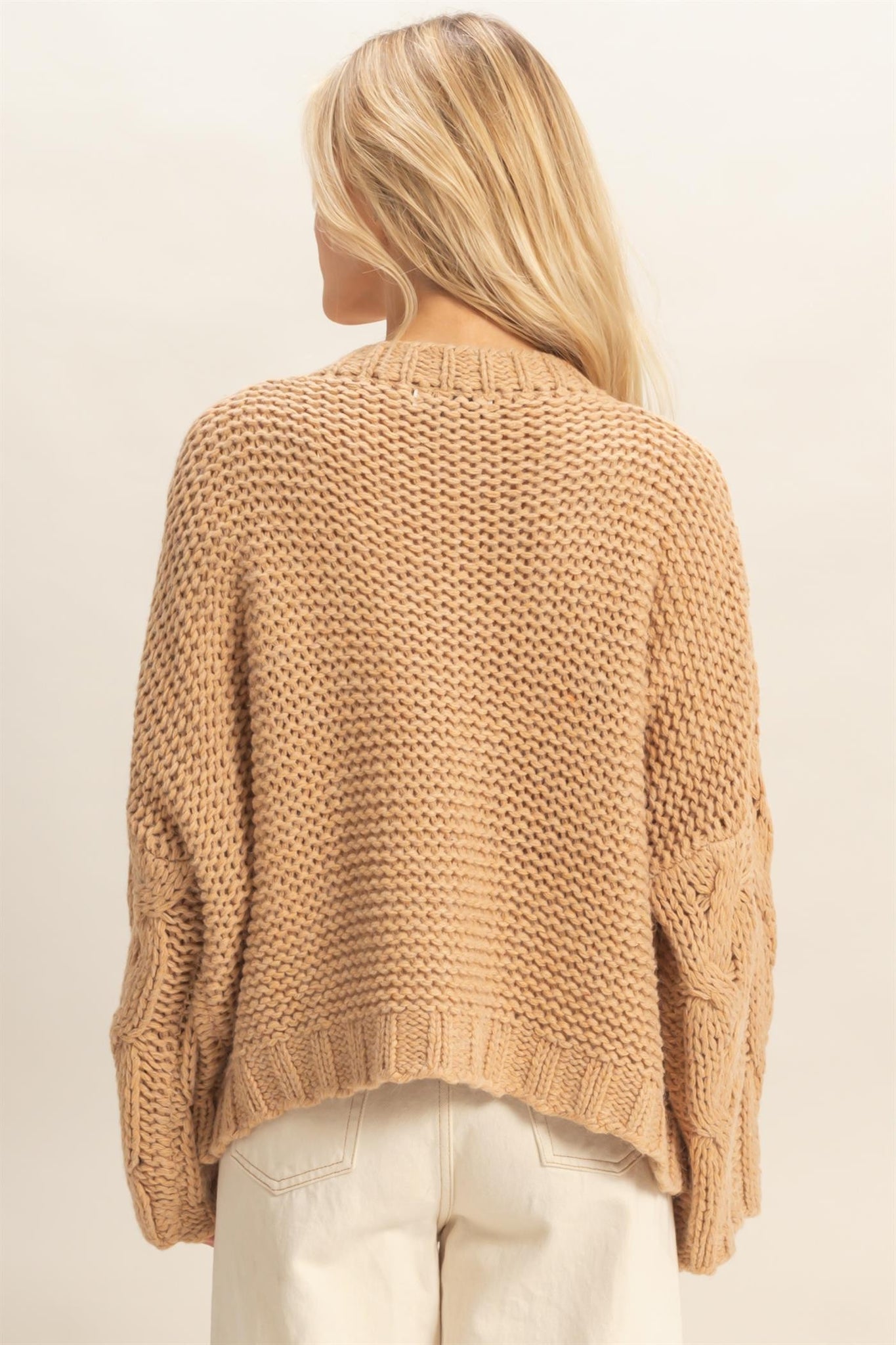 Isla Cable Knit Sweater