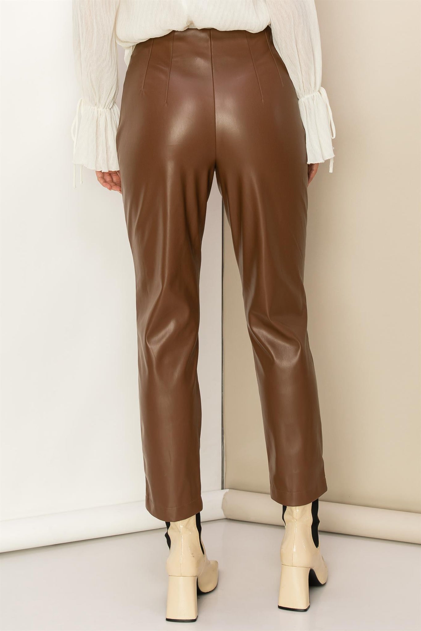 Martha May Leather Pant