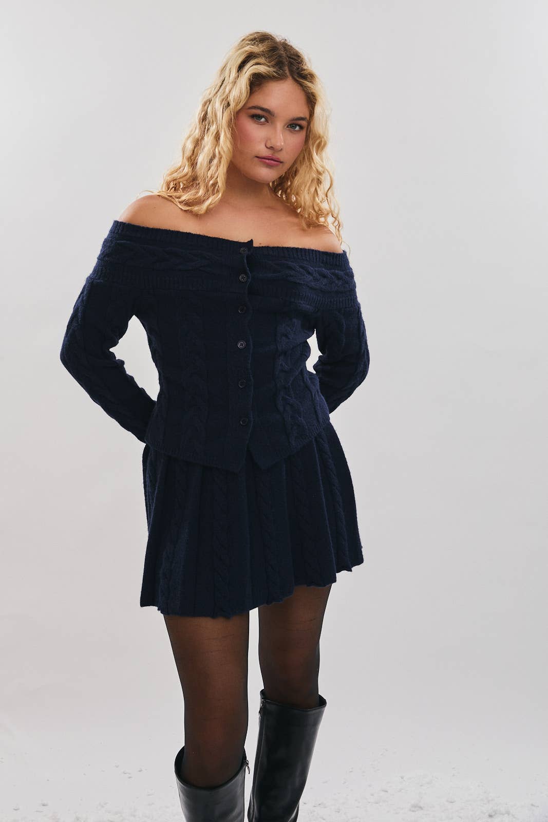 Nara Sweater Skirt Set