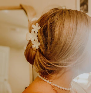 Flower Hair Claw