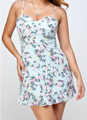 April Floral Dress