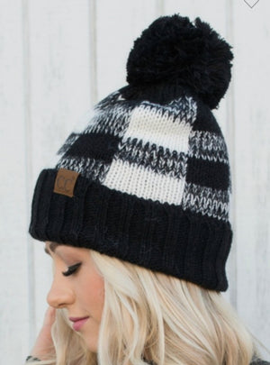 CC Beanie w/Pom Pom