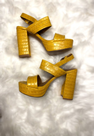 Sunny Platform Heels