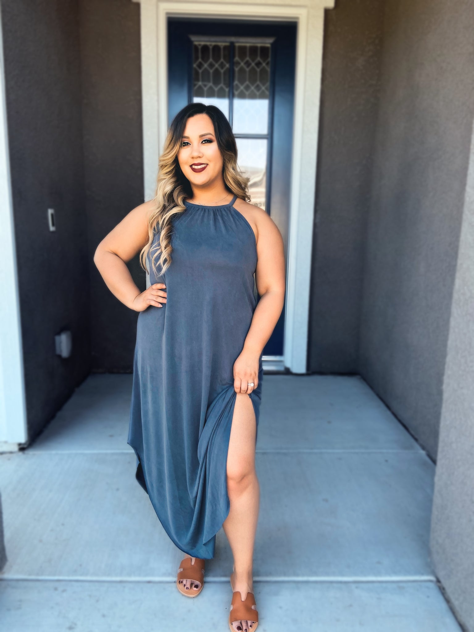 Multi-way Maxi (Dusty Blue)